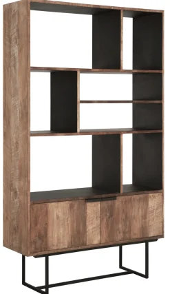 DTP Home Wandkast Odeon Teakhout, 210 x 120cm Bruin