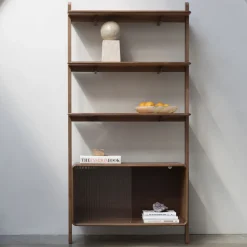 Sale Zuiver Wandkast Rise Essen en Rubberhout, 180 x 90cm