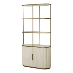 Online Richmond Interiors Wandkast Tivoli 197 x 100cm, kleur Beige Wit