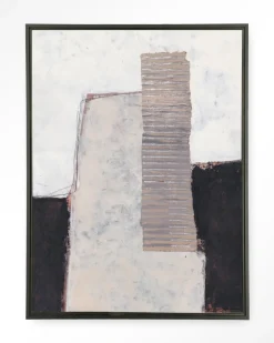 Best Urban Cotton Wandkleed Abstract 1 in maat en frame naar keuze