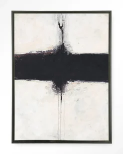 Sale Urban Cotton Wandkleed Abstract 3 in maat en frame naar keuze