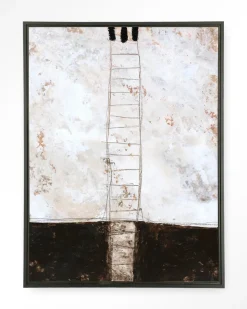 Sale Urban Cotton Wandkleed Abstract 12 in maat en frame naar keuze