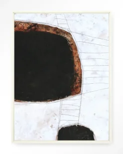 Best Urban Cotton Wandkleed Abstract 11 in maat en frame naar keuze