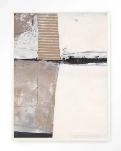 Online Urban Cotton Wandkleed Abstract 5 in maat en frame naar keuze