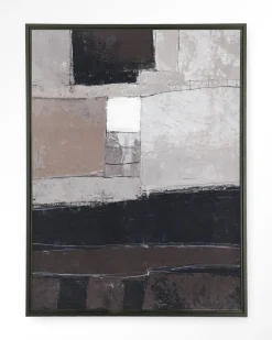 Hot Urban Cotton Wandkleed Abstract 4 in maat en frame naar keuze