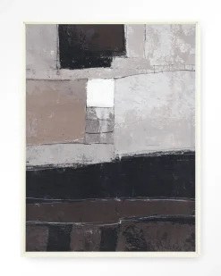 Hot Urban Cotton Wandkleed Abstract 4 in maat en frame naar keuze