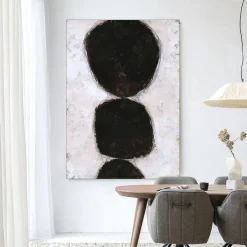 Outlet Urban Cotton Wandkleed Abstract 13 in maat en frame naar keuze