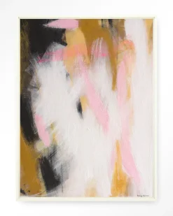 Online Urban Cotton Wandkleed Abstract Moods in maat en frame naar keuze