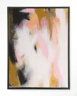 Online Urban Cotton Wandkleed Abstract Moods in maat en frame naar keuze