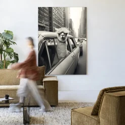 Best Urban Cotton Wandkleed Alpaca In NY in maat en frame naar keuze