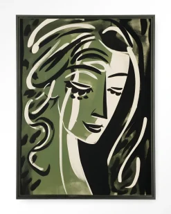 Sale Urban Cotton Wandkleed Aphrodite in maat en frame naar keuze