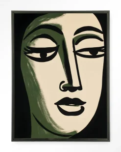 Urban Cotton Wandkleed Artemis in maat en frame naar keuze