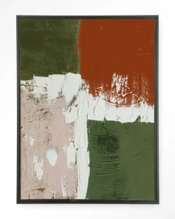 Urban Cotton Wandkleed Artistic Chaos in maat en frame naar keuze