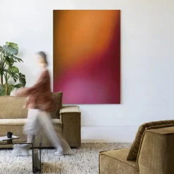 Online Urban Cotton Wandkleed Aurora 1 in maat en frame naar keuze