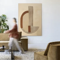 Discount Urban Cotton Wandkleed Balance Arc in maat en frame naar keuze