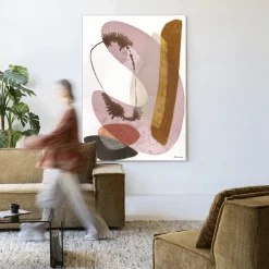 Hot Urban Cotton Wandkleed Balance in maat en frame naar keuze