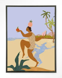 New Urban Cotton Wandkleed Balancing Act in maat en frame naar keuze