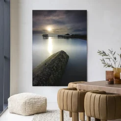 New Urban Cotton Wandkleed Batu Lamunan in maat en frame naar keuze