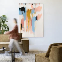 New Urban Cotton Wandkleed Better Days in maat en frame naar keuze