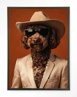 Urban Cotton Wandkleed Billy in maat en frame naar keuze