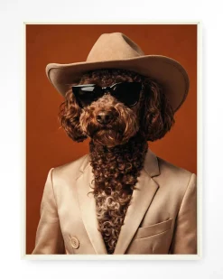 Urban Cotton Wandkleed Billy in maat en frame naar keuze