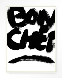 Online Urban Cotton Wandkleed Bon Chef in maat en frame naar keuze