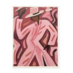 Discount Urban Cotton Wandkleed Boogie Woogie in maat en frame naar keuze