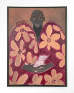 New Urban Cotton Wandkleed Borrowed Home in maat en frame naar keuze