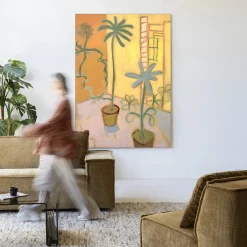 Best Urban Cotton Wandkleed Cabo Verde in maat en frame naar keuze