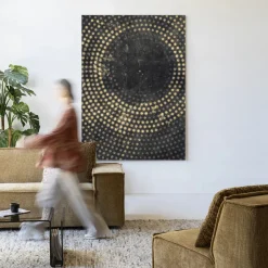 Urban Cotton Wandkleed Cala in maat en frame naar keuze