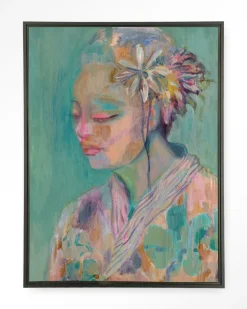 Urban Cotton Wandkleed Calm in maat en frame naar keuze