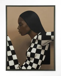 Sale Urban Cotton Wandkleed Chezzy in maat en frame naar keuze