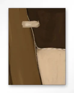 Hot Urban Cotton Wandkleed Chocolate in maat en frame naar keuze