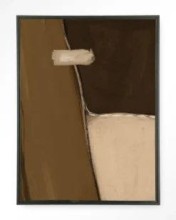 Hot Urban Cotton Wandkleed Chocolate in maat en frame naar keuze