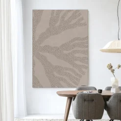 Clearance Urban Cotton Wandkleed Circle Light in maat en frame naar keuze