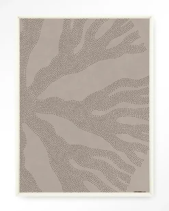 Clearance Urban Cotton Wandkleed Circle Light in maat en frame naar keuze