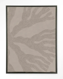 Clearance Urban Cotton Wandkleed Circle Light in maat en frame naar keuze