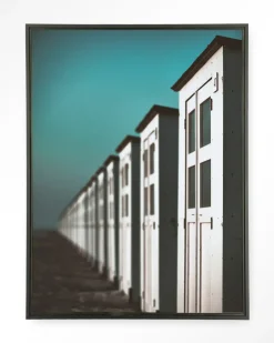 Clearance Urban Cotton Wandkleed City Life @ The Beach in maat en frame naar keuze