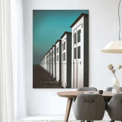 Clearance Urban Cotton Wandkleed City Life @ The Beach in maat en frame naar keuze