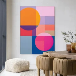 Urban Cotton Wandkleed Combine in maat en frame naar keuze