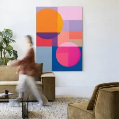 Urban Cotton Wandkleed Combine in maat en frame naar keuze