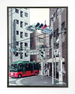 Sale Urban Cotton Wandkleed Complementary Bus in maat en frame naar keuze