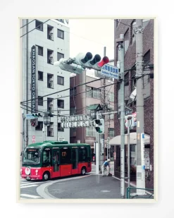 Sale Urban Cotton Wandkleed Complementary Bus in maat en frame naar keuze