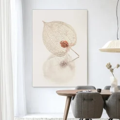 Online Urban Cotton Wandkleed De Reflectie Van Vergankelijkheid In Lichte Tinten in maat en frame naar keuze