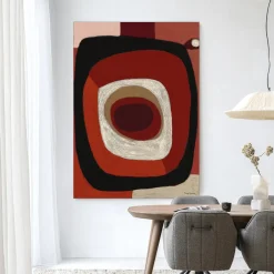 Online Urban Cotton Wandkleed Depth in maat en frame naar keuze