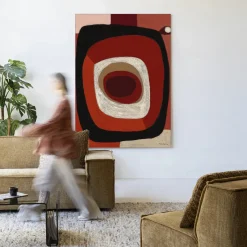 Online Urban Cotton Wandkleed Depth in maat en frame naar keuze