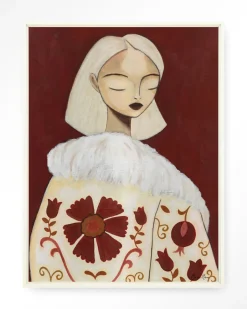 Outlet Urban Cotton Wandkleed Details Of Life in maat en frame naar keuze