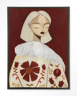 Outlet Urban Cotton Wandkleed Details Of Life in maat en frame naar keuze