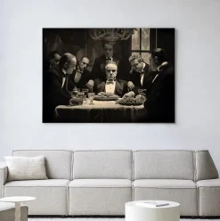 Outlet Urban Cotton Wandkleed Dinner With Gangsters in maat en frame naar keuze