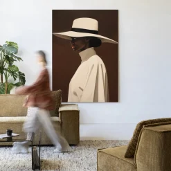 Best Urban Cotton Wandkleed Dolores in maat en frame naar keuze